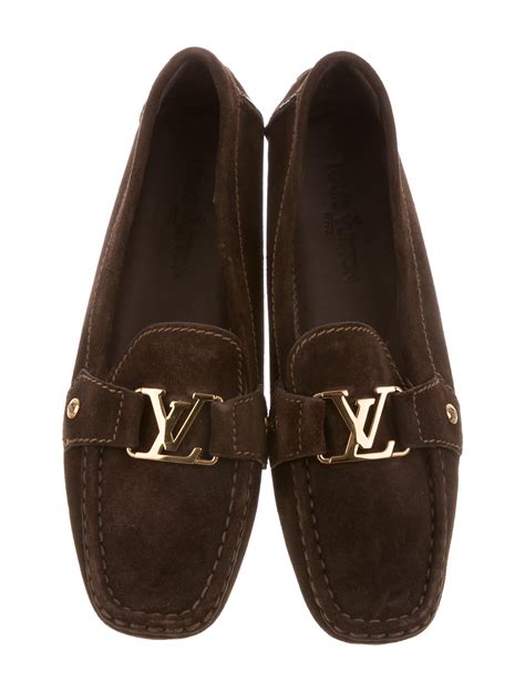 louis vuitton drivers cheap|louis vuitton black suede loafers.